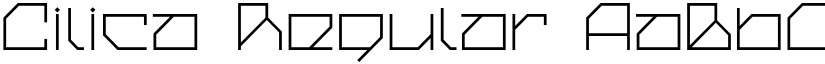 Cilica Regular font