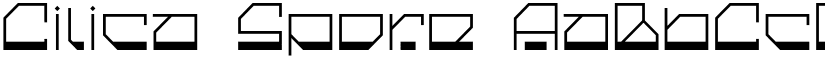 Cilica Spore font