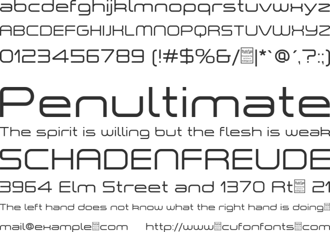 a•space font preview