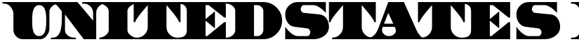 UnitedStates Normal font