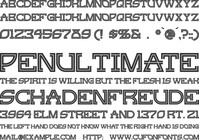 GingerPeachy font preview