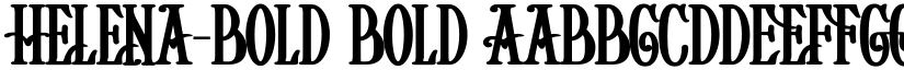 Helena-Bold Bold font