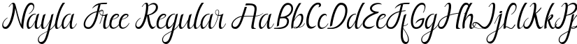 Nayla Free font download