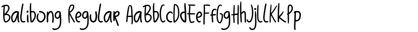 Balibong Regular font