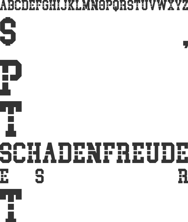 Analyst font preview