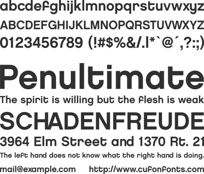 Chalet NewYork font preview