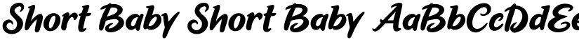 Short Baby Short Baby font