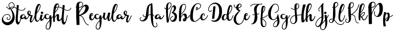 Starlight font download
