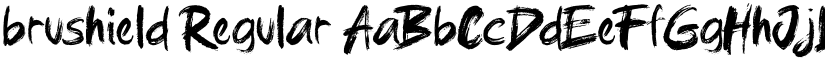 brushield Regular font