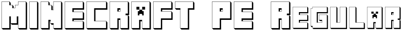 MINECRAFT PE font download
