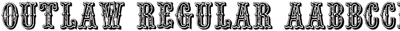 Outlaw font download