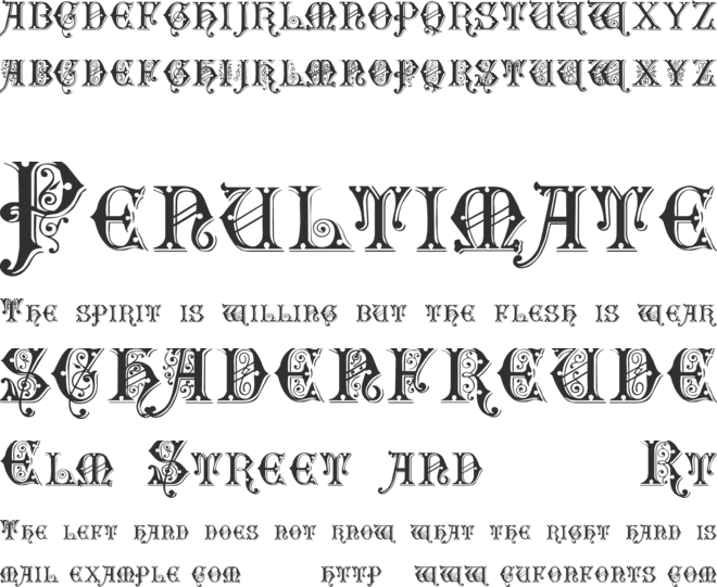 Sentinel font preview