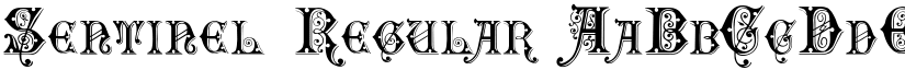 Sentinel Regular font