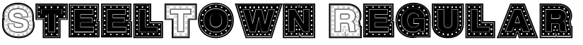 SteelTown Regular font