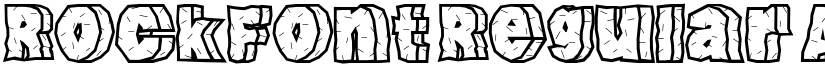 RockFont Regular font