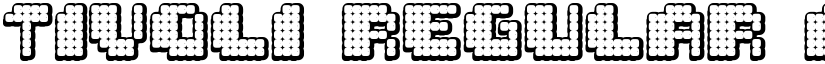 Tivoli Regular font