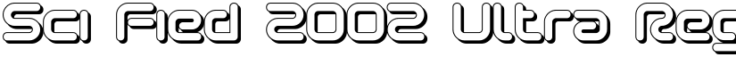 Sci Fied 2002 Ultra Regular font