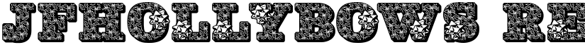 JFHollyBows Regular font