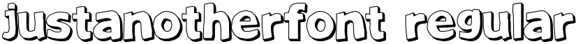 JustAnotherFont font download