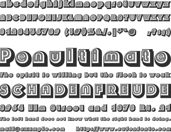 Soul Mama font preview