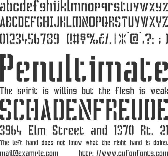!Crass Roots OFL font preview