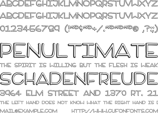 BrotherMan font preview