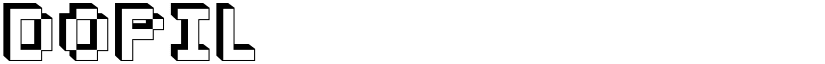 Dopil Regular font