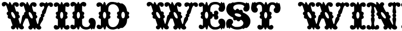 Wild West Wind Regular font