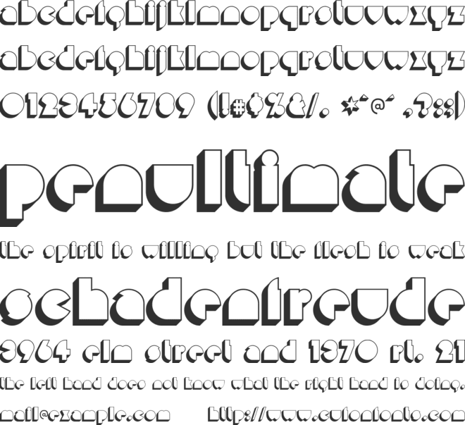 Misirlou Day font preview