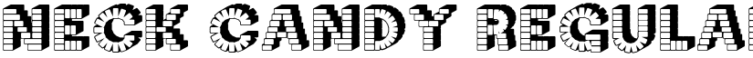 Neck Candy Regular font