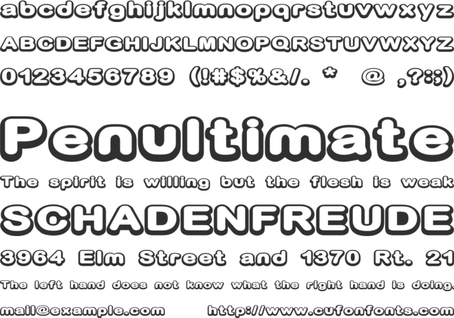 D3 Biscuitism font preview