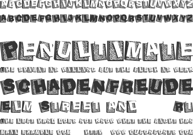 Agenda du Directeur font preview