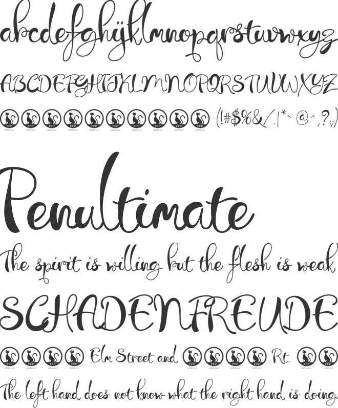 Libertinas-co. font preview