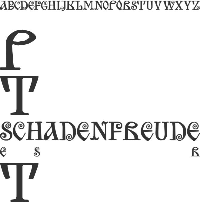 Bilibin font preview