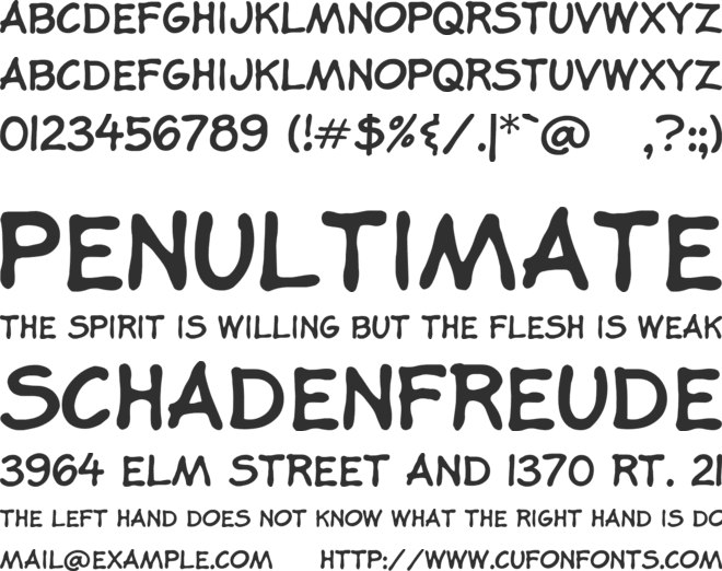 Illustrator font preview