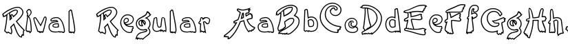 Rival font download