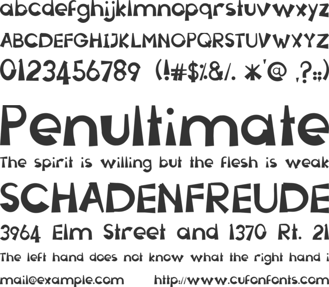 Senyum Sokmo Deh font preview