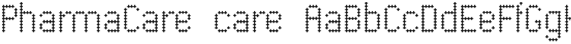 PharmaCare font download