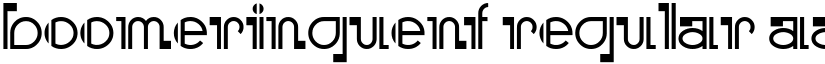 BooMeringueNF Regular font
