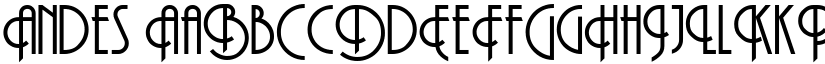 Andes font download