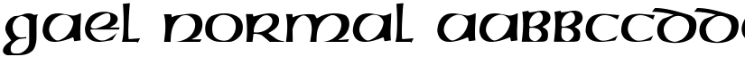 Gael Normal font