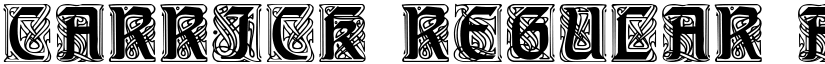 Carrick Regular font