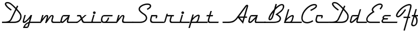 Dymaxion Script font download
