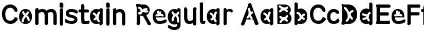 Comistain Regular font