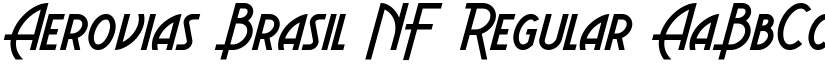 Aerovias Brasil NF Regular font