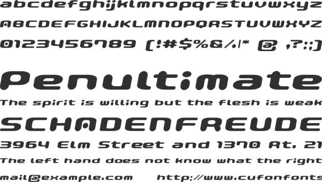 GauFontPopMagic font preview