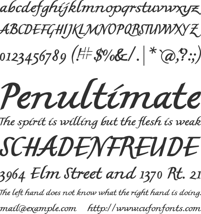 MKBritishWriting font preview