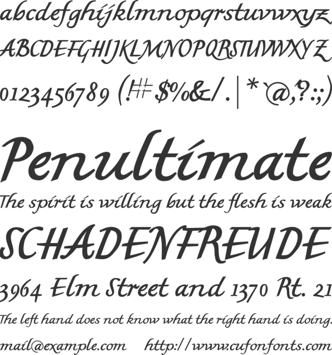 MKBritishWriting font preview