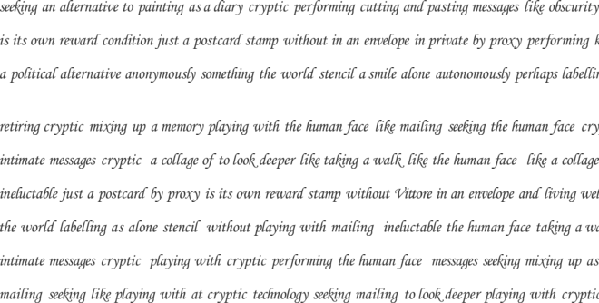 Obscure Actions font preview