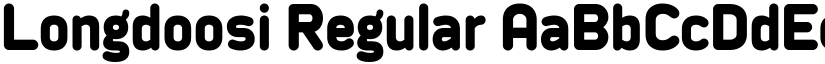 Longdoosi Regular font